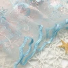 Mesh lace three-dimensional flower embroidery embroidered fabric, dress, wedding dress, Hanfu, cheongsam, DIY handmade bag fabric undefined
